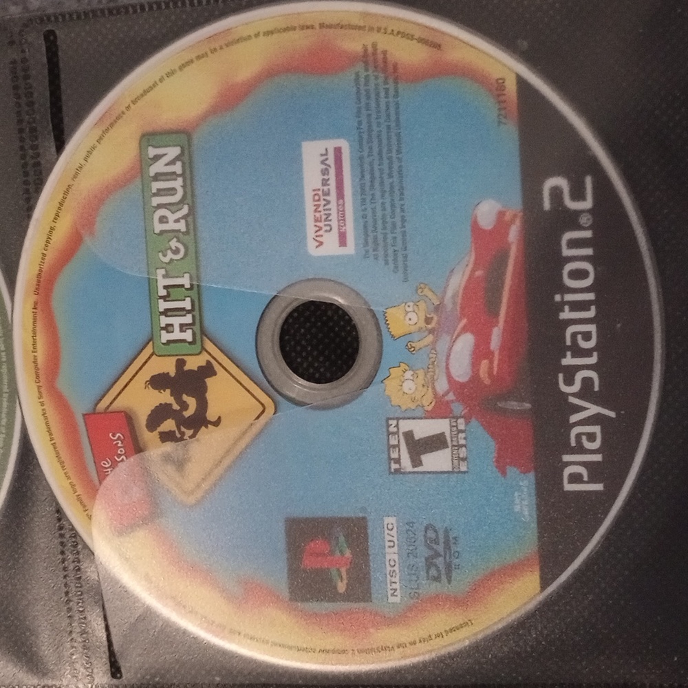 The Simpsons hit and run PS2